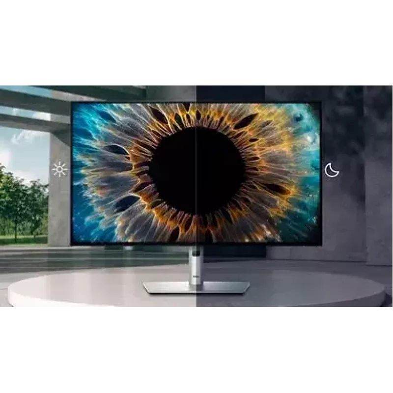 DELL UltraSharp U2724DE datora monitors 68,6 cm (27 colli) 2560 x 1440 pikseļi Quad HD LCD Melns, Sudrabs