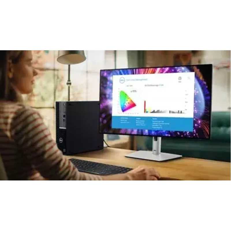 DELL UltraSharp U2724DE datora monitors 68,6 cm (27 colli) 2560 x 1440 pikseļi Quad HD LCD Melns, Sudrabs