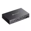 TP-Link Omada 8 portu 2.5GBASE-T un 2 portu 10GE SFP+ viedais slēdzis ar 8 portu PoE+