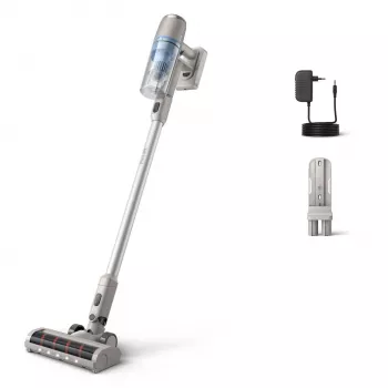Stick vacuum Philips XC2011/01 — bezvada 21.6 V Li-Ion, 40 min darbības laiks, bez maisiņa, turbo, LED, 1.5 kg
