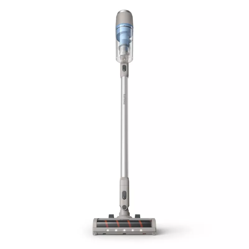 Stick vacuum Philips XC2011/01 — bezvada 21.6 V Li-Ion, 40 min darbības laiks, bez maisiņa, turbo, LED, 1.5 kg