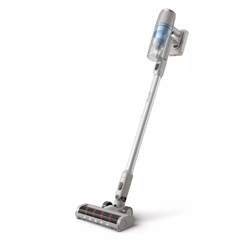 Stick vacuum Philips XC2011/01 — bezvada 21.6 V Li-Ion, 40 min darbības laiks, bez maisiņa, turbo, LED, 1.5 kg