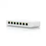 Pārvaldāms slēdzis UBIQUITI USW-Ultra L2, 8x Gigabit PoE porti, 7 PoE, 42 W budžets, DC/PoE, 16 Gbit/s komutācija