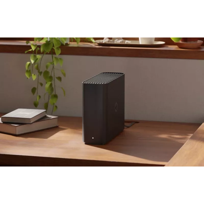 NAS ierīce SYNOLOGY BeeStation BST150-4T — Realtek RTD1619B 1.7 GHz, 1 GB DDR4, 1× iepriekš uzstādīts 4TB disks, Ethernet, Melna