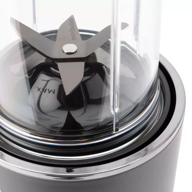 NutriBullet NB1206DGCC 0,9 L galda blenderis 1200 W Melns, Caurspīdīgs