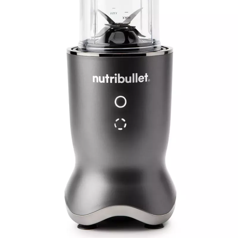 NutriBullet NB1206DGCC 0,9 L galda blenderis 1200 W Melns, Caurspīdīgs