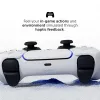 Spēļu kontrolieris Sony DualSense Wireless Controller V2 — PlayStation 5, Bluetooth/USB, USB-C, iebūvēts akumulators, balts