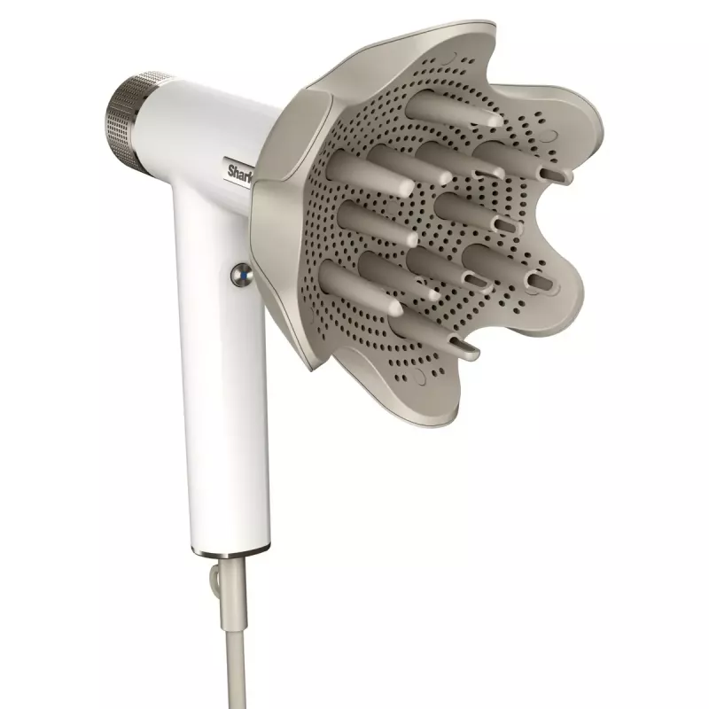 Shark SpeedStyle HD333EU multifunkcionāls matu žāvētājs un veidotājs, 1700 W, balts, 2,44 m vads