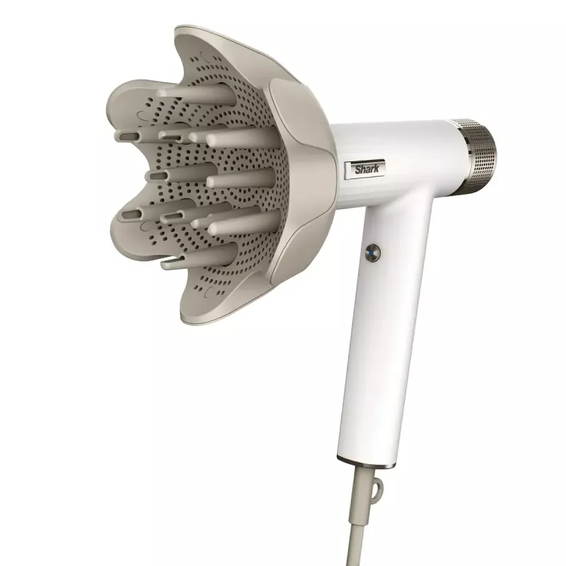 Shark SpeedStyle HD333EU multifunkcionāls matu žāvētājs un veidotājs, 1700 W, balts, 2,44 m vads