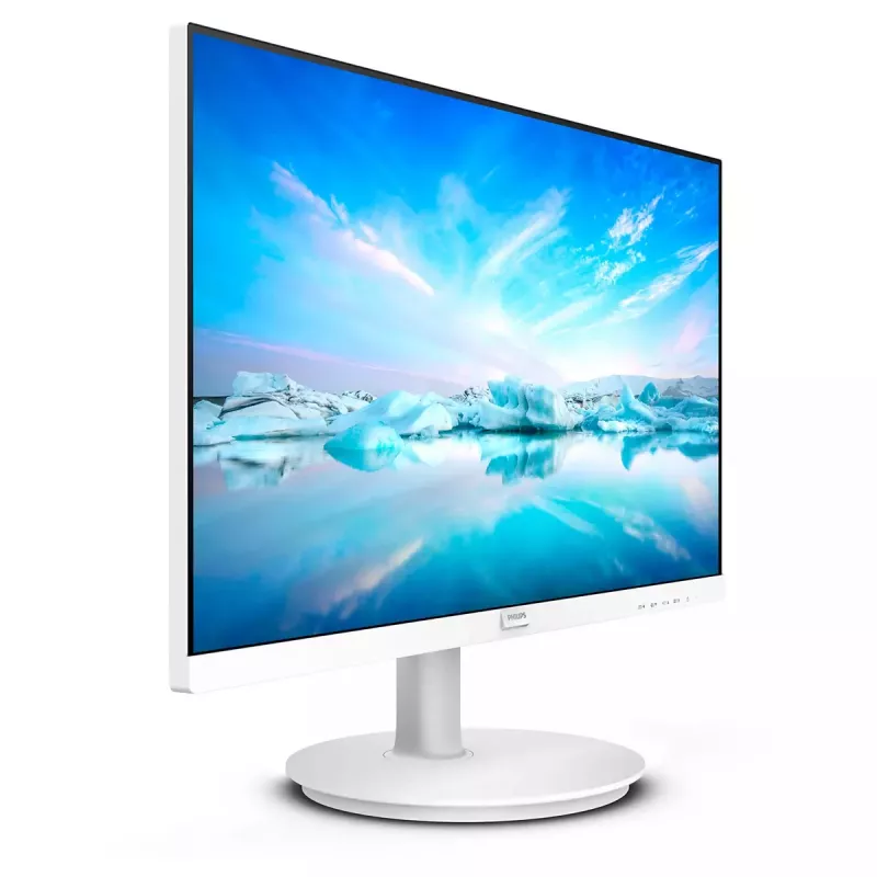 Philips V Line 241V8AW/00 datora monitors 60,5 cm (23,8 collas) 1920 x 1080 pikseļi Full HD LCD Balts
