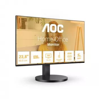 AOC B3 24B3CF2 datora monitors 60,5 cm (23,8 collu) 1920 x 1080 pikseļi Full HD LED Melns
