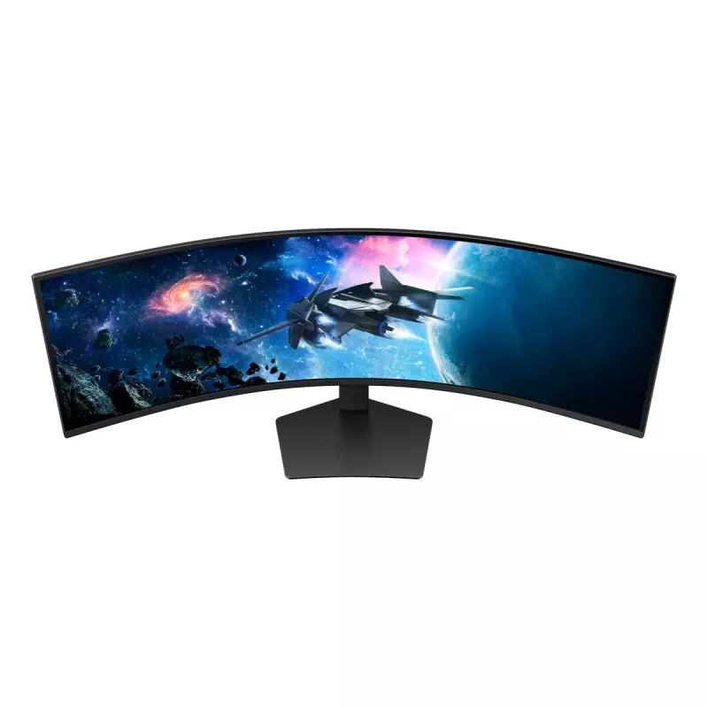 Samsung G95C datora monitors 124,5 cm (49 colli) 5120 x 1440 pikseļi Dual QHD LED Melns