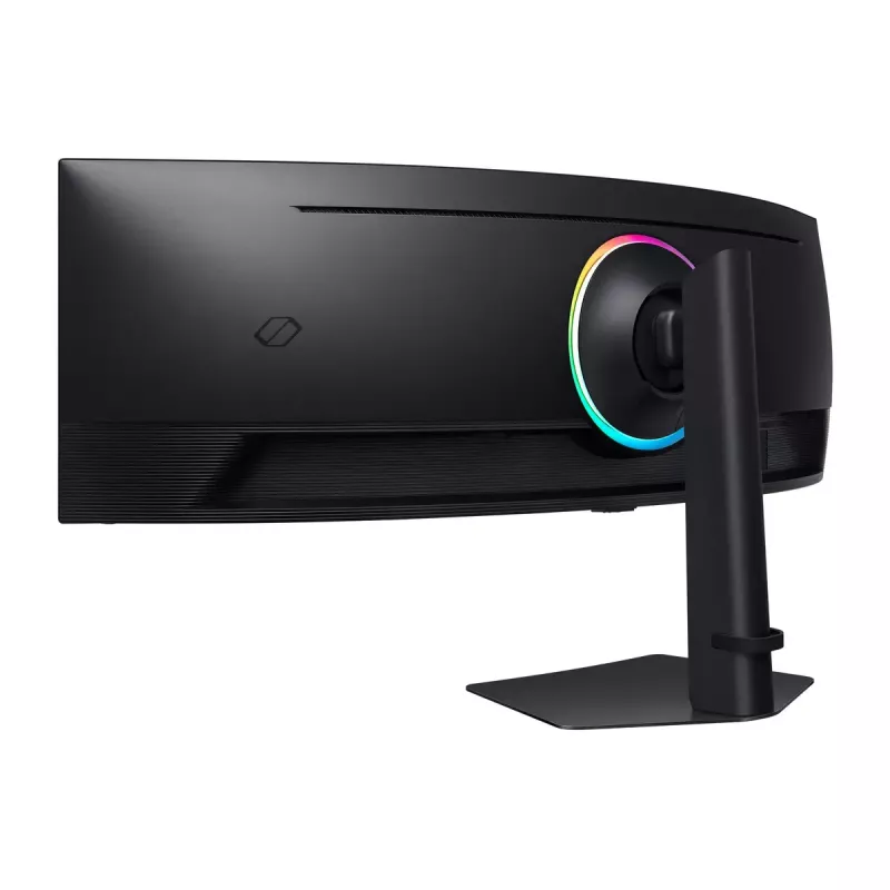 Samsung G95C datora monitors 124,5 cm (49 colli) 5120 x 1440 pikseļi Dual QHD LED Melns