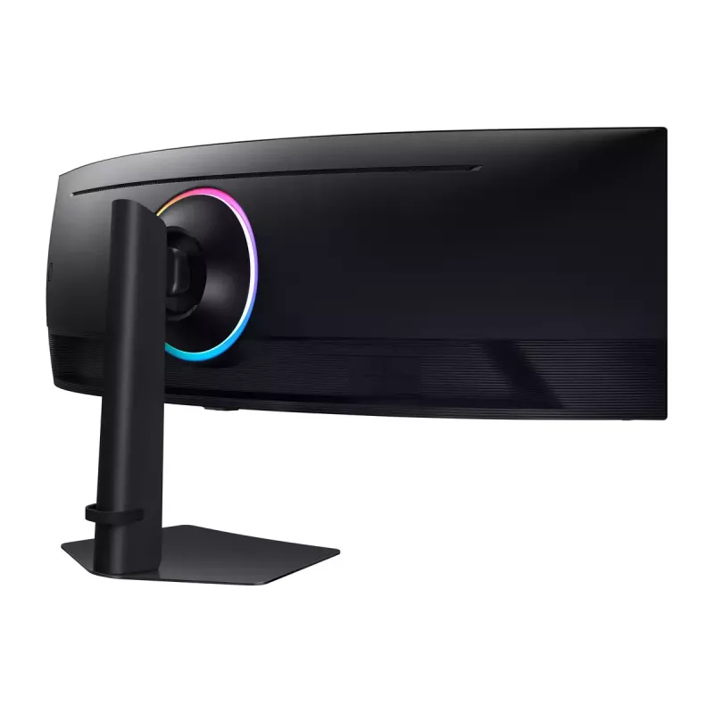 Samsung G95C datora monitors 124,5 cm (49 colli) 5120 x 1440 pikseļi Dual QHD LED Melns
