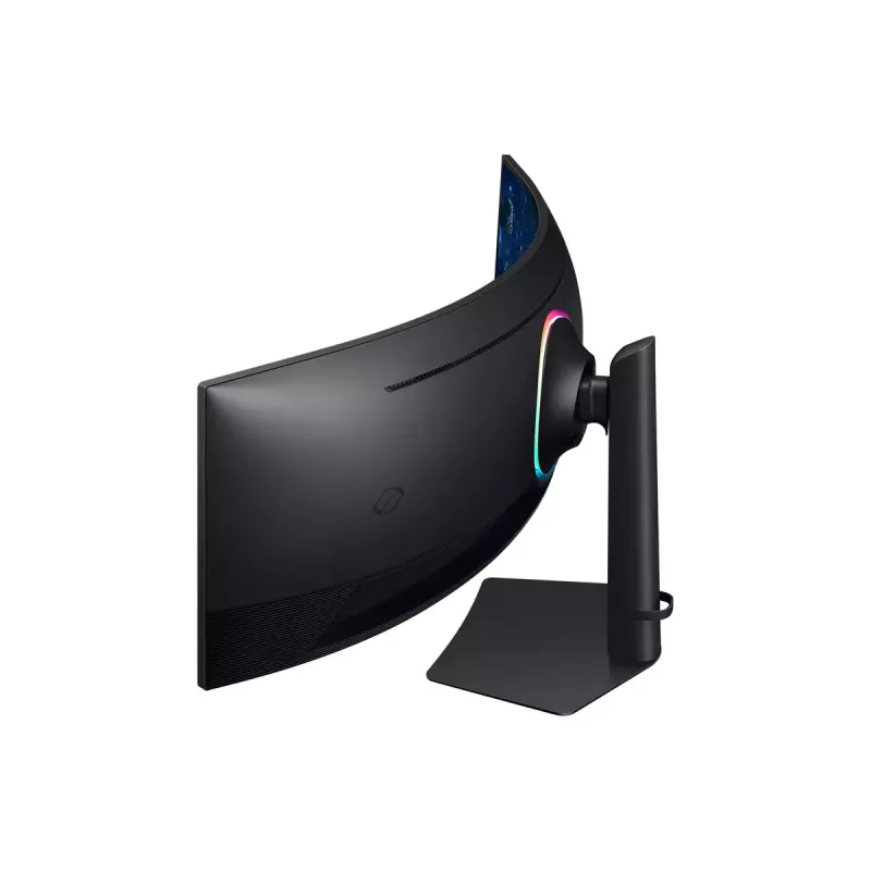 Samsung G95C datora monitors 124,5 cm (49 colli) 5120 x 1440 pikseļi Dual QHD LED Melns