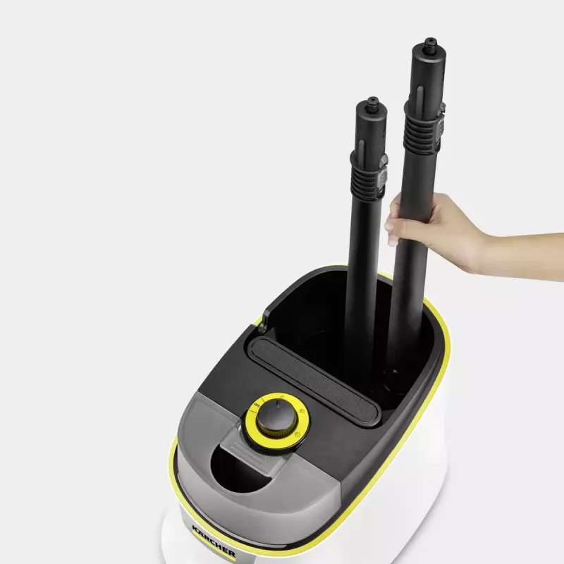 Cilindru tvaika tīrītājs Kärcher SC 4 Deluxe — 1,3 L tilpums, 2200 W, 4 bāru tvaika spiediens