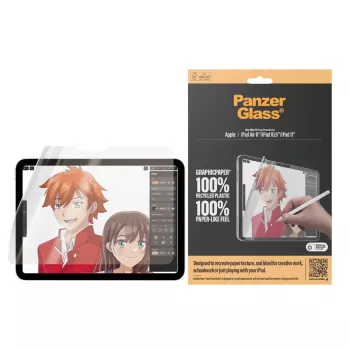 PanzerGlass® GraphicPaper® Ekrāna aizsargs iPad Air 11'' (2024-2026) | iPad 11'' (2025-2026) | iPad 10.9'' (2022) | Īpaši plata pielāgošana
