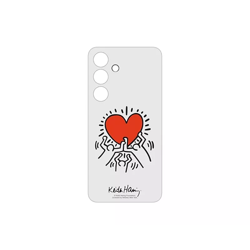Samsung Suit vāciņš balts, vāciņš, Samsung, Galaxy S24, 15,8 cm (6,2 collas), sarkans, caurspīdīgs