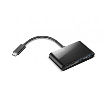 Lenovo GX91L84354 interfeisa centrmezgls USB 3.2 Gen 1 (3.1 Gen 1) Type-C 625 Mbit/s Melns