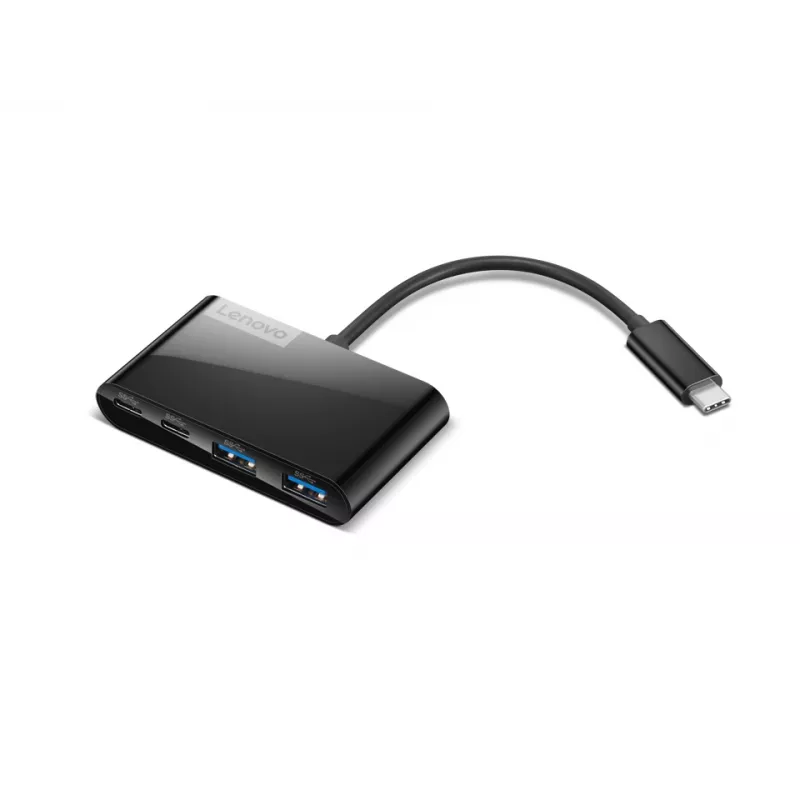 Lenovo GX91L84354 interfeisa centrmezgls USB 3.2 Gen 1 (3.1 Gen 1) Type-C 625 Mbit/s Melns