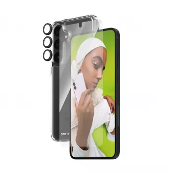 PanzerGlass ® 3-in-1 aizsardzības komplekts Samsung Galaxy S24+ | Ultra-Wide Fit ar EasyAligner
