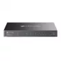 TP-Link Omada 8 portu Gigabit viedais komutators ar 4 portu PoE+, pārvaldāms, L2/L2+, Gigabit Ethernet (10/100/1000), strāvas padeve pa Ethernet (PoE), montāža statnē