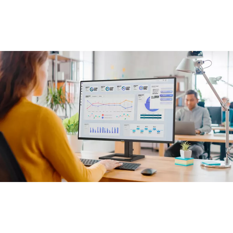 Philips 1000 sērijas 27E1N1600AE/00 datora monitors 68,6 cm (27 collas) 2560 x 1440 pikseļi Quad HD LCD Melns