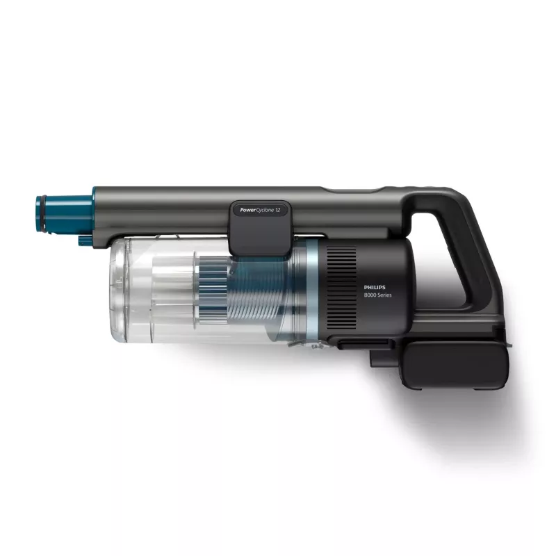 Putekļsūcējs-šluota Philips 8000 series XC8057/01, bezvadu bez maisa 0.6 L, 25.2V, sausai un mitrai tīrīšanai, izņemama baterija