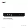 CLUB3D DisplayPort/HDMI KVM pārslēgs/doks 4K60Hz USB Type-C ieejām
