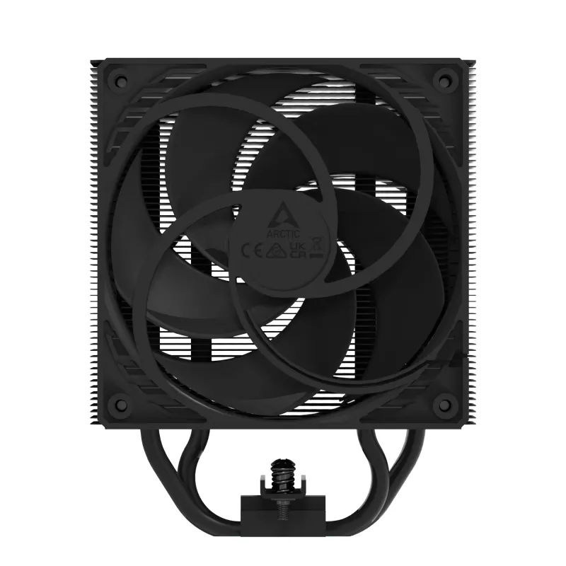 ARCTIC Freezer 36 (melnā) Multi Saderīga Tower CPU Cooler, gaisa dzesētājs, 12 cm, 200 RPM, 1800 RPM, melns