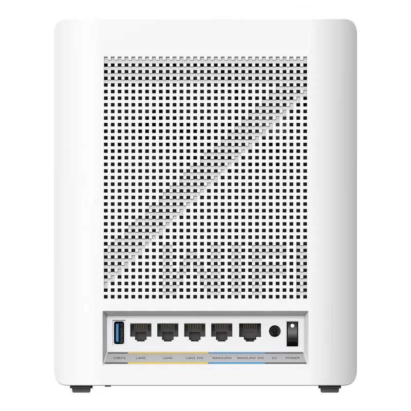 ASUS ZenWiFi BQ16 Trīsjoslu (2,4 GHz / 5 GHz / 6 GHz) Wi-Fi 7 (802.11be) Balts 3 Iekšējais