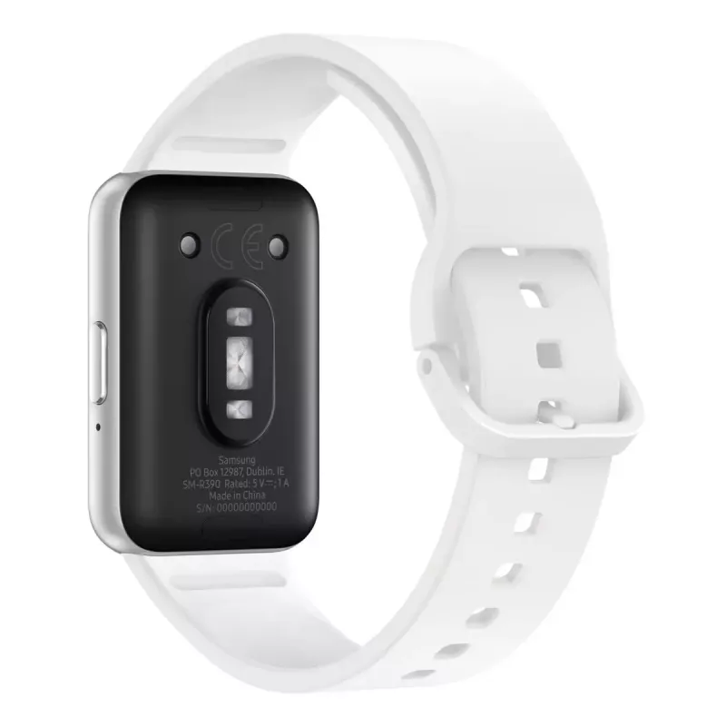 Samsung Galaxy Fit3 4,06 cm (1,6 collas) AMOLED 40 mm digitālais 256 x 402 pikseļi skārienjūtīgs sudraba