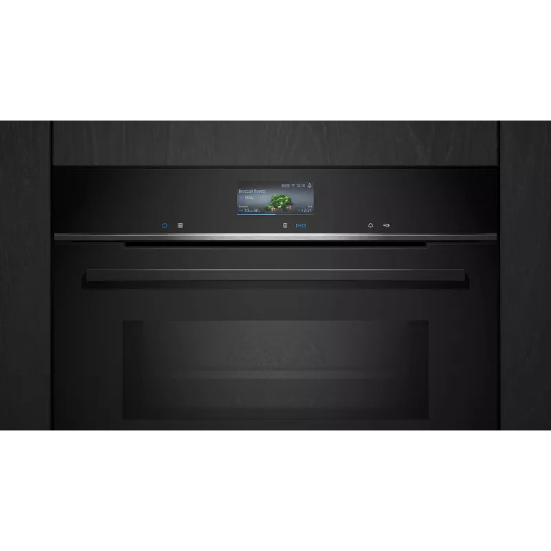 Siemens iQ700 HM776GKB1 cepeškrāsns 67 L 3600 W Melna