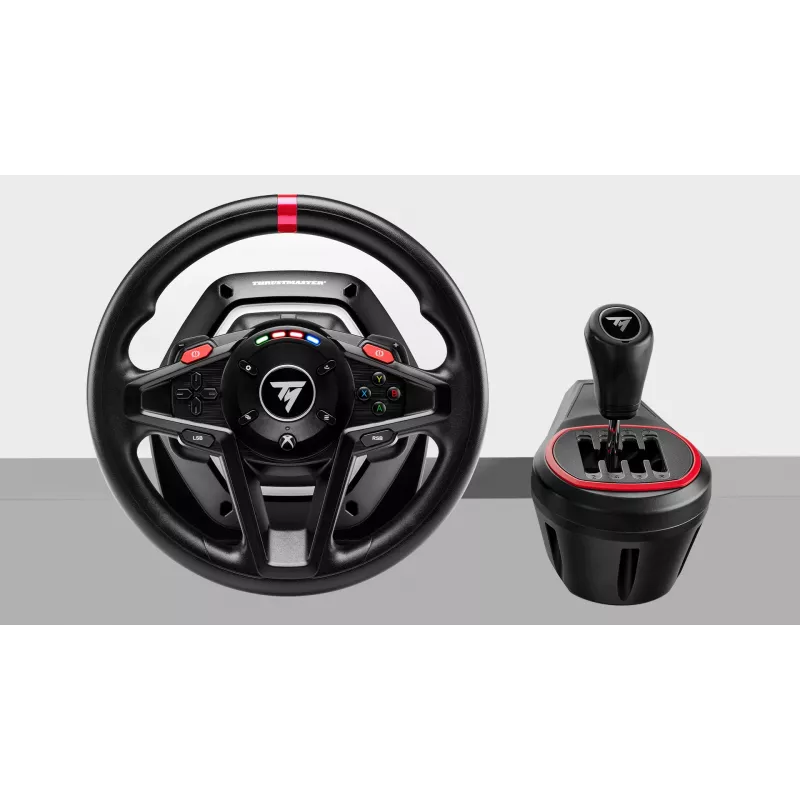 Thrustmaster T128 Shifter Pack Melns USB Stūre + Pedāļi Analoga PC, Xbox