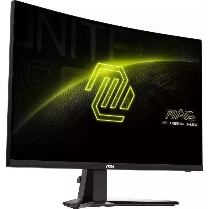 MSI MAG 27C6F datora monitors 68,6 cm (27 colli) 1920 x 1080 pikseļi Full HD LCD Melns