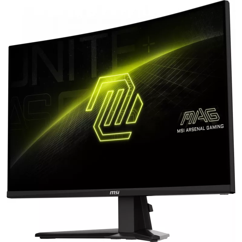 MSI MAG 27C6F datora monitors 68,6 cm (27 colli) 1920 x 1080 pikseļi Full HD LCD Melns