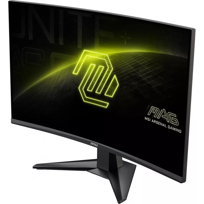MSI MAG 27C6F datora monitors 68,6 cm (27 colli) 1920 x 1080 pikseļi Full HD LCD Melns
