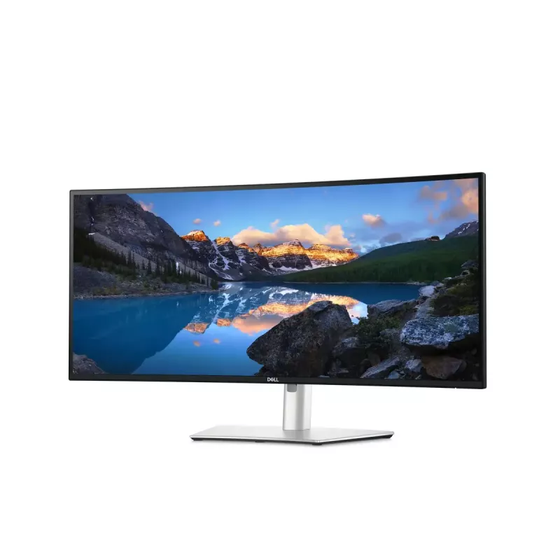DELL UltraSharp U3425WE datora monitors 86,7 cm (34,1 collu) 3440 x 1440 pikseļi Wide Quad HD LCD melns, sudrabs