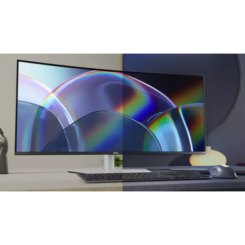 DELL UltraSharp U3425WE datora monitors 86,7 cm (34,1 collu) 3440 x 1440 pikseļi Wide Quad HD LCD melns, sudrabs