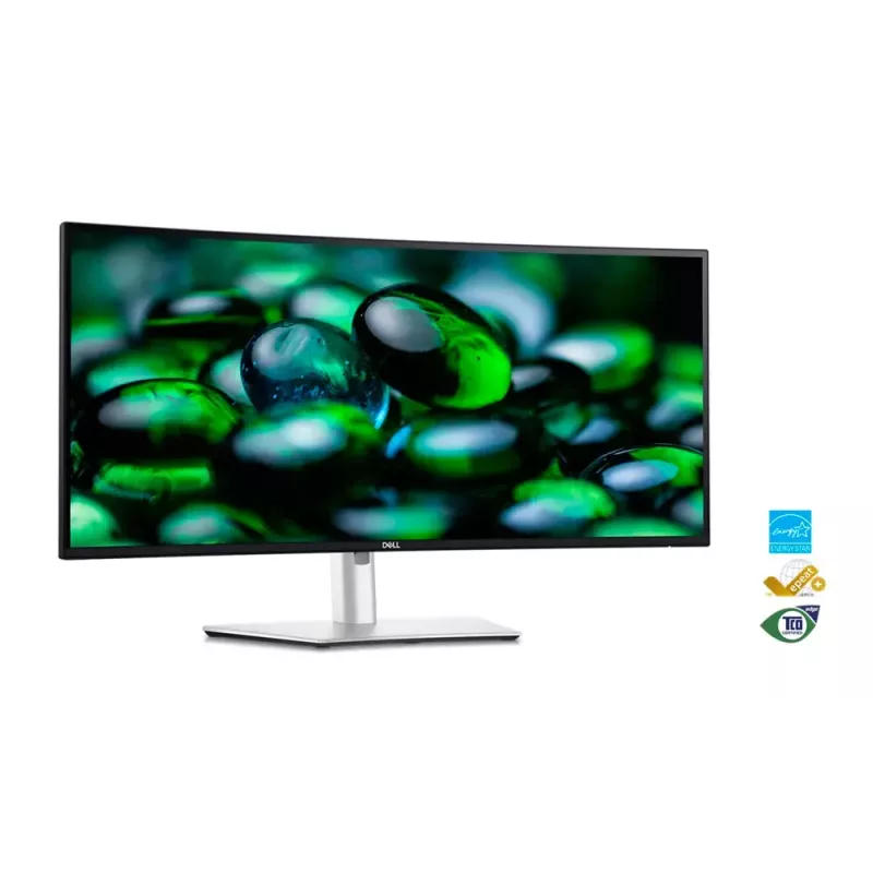 DELL UltraSharp U3425WE datora monitors 86,7 cm (34,1 collu) 3440 x 1440 pikseļi Wide Quad HD LCD melns, sudrabs