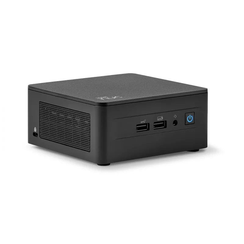 Mini PC barebone ASUS NUC 13 RNUC13ANHI300002I — Intel Core i3-1315U, līdz 64 GB DDR4, Wi-Fi 6E, 2×HDMI 2.1, 2×Thunderbolt 4