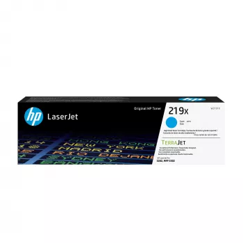 HP 219X augstas ražības ciāna oriģinālā LaserJet tonera kasetne