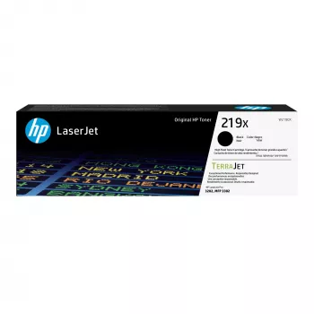 HP 219X augstas ražības melna oriģinālā LaserJet tonera kasetne, 3200 lapas, melna, 1 gab.