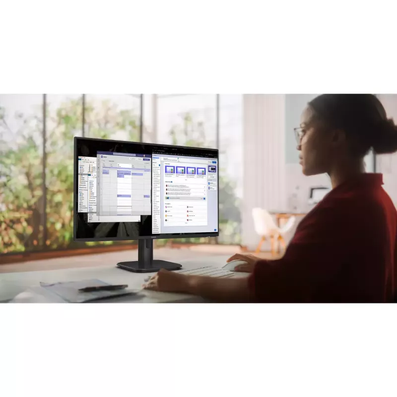 Monitors Philips 1000 sērija 24E1N1100A/00 23,8 collu LCD Full HD IPS, 1920×1080, 100 Hz, 4 ms, sRGB, HDMI, VGA, skaļruņi