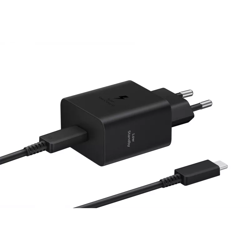 Samsung EP-T4511 universāls melns AC ātrās uzlādes iekštelpu