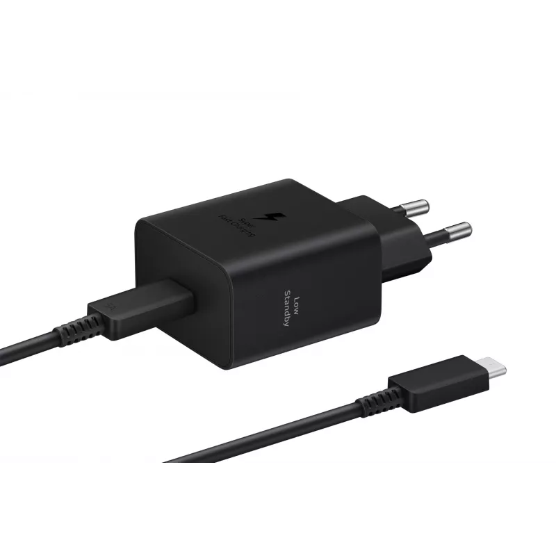 Samsung EP-T4511 universāls melns AC ātrās uzlādes iekštelpu