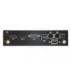 Shuttle XPC slim Barebone DS50U, Intel Celeron 7305, 2x LAN (1x 2.5Gbit ,1x 1Gbit), 1xCOM,1xHDMI,1xDP, 1x VGA, bez ventilatora, 24/7 nepārtraukta darbība