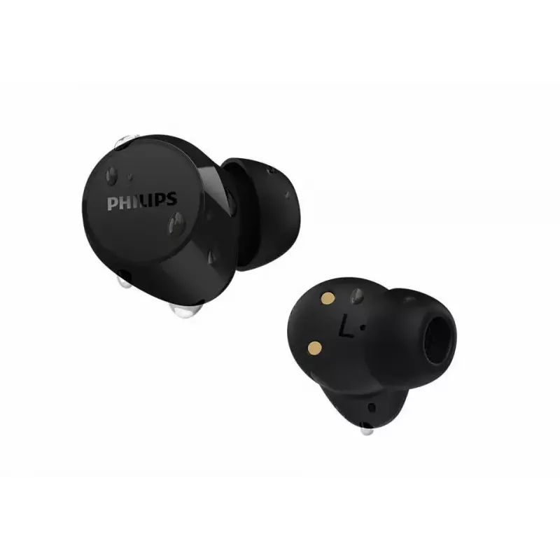 Philips TAT1209BK/00 austiņas/headsets True Wireless Stereo (TWS) Iekšauss Zvaniem/Mūzika Bluetooth Melns
