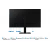 Samsung S80UD datora monitors 68,6 cm (27 collas) 3840 x 2160 pikseļi 4K Ultra HD LCD melns