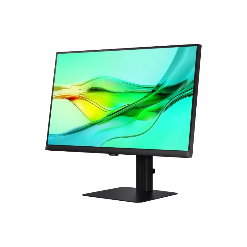 24 collu Quad HD LCD monitors Samsung S60UD LS24D600UAUXEN — 2560×1440, IPS, 5 ms, USB-C PD 90W, USB 3.2 centrmezgls, VESA